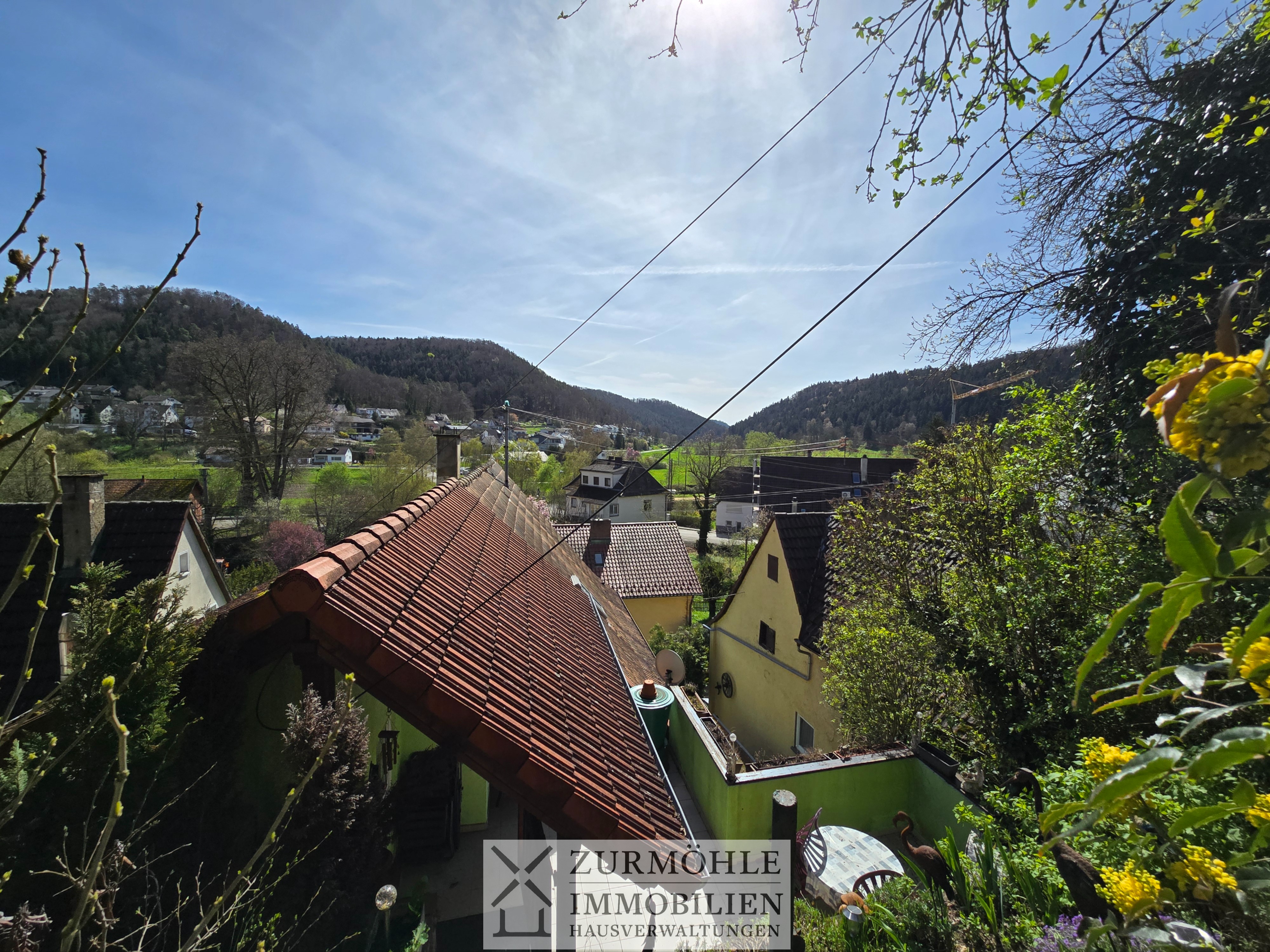 Ausblick oberer Garten